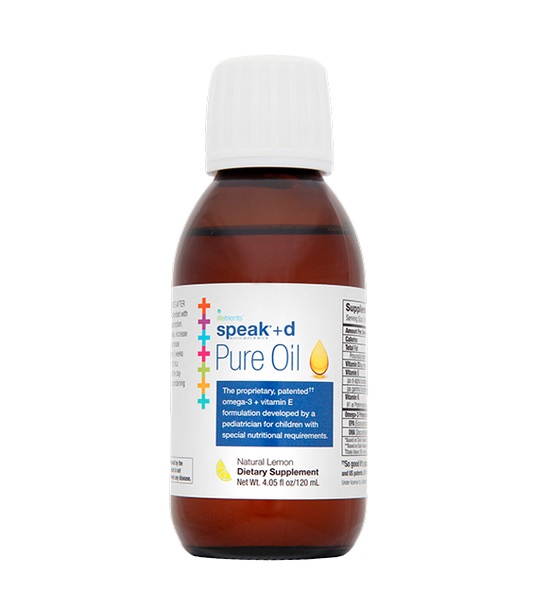 Lifetrients Speak+d Pure Oil (omega-3 + vitamin E) 120mL