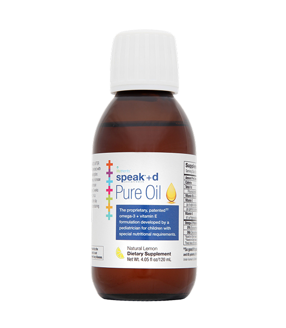 Lifetrients Speak+d Pure Oil (omega-3 + vitamin E) 120mL